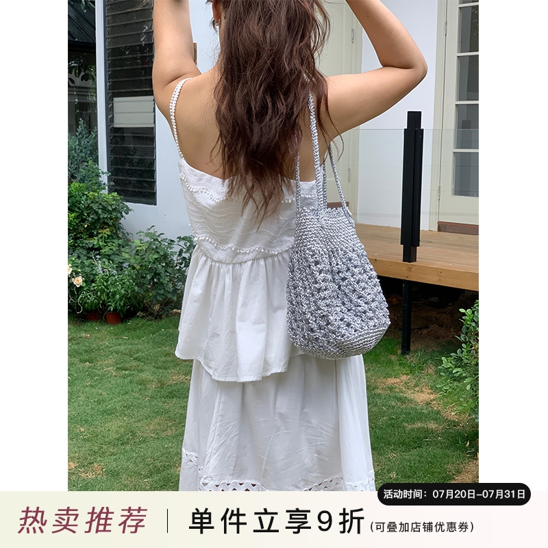 定制款~精致单品手工编织单肩包