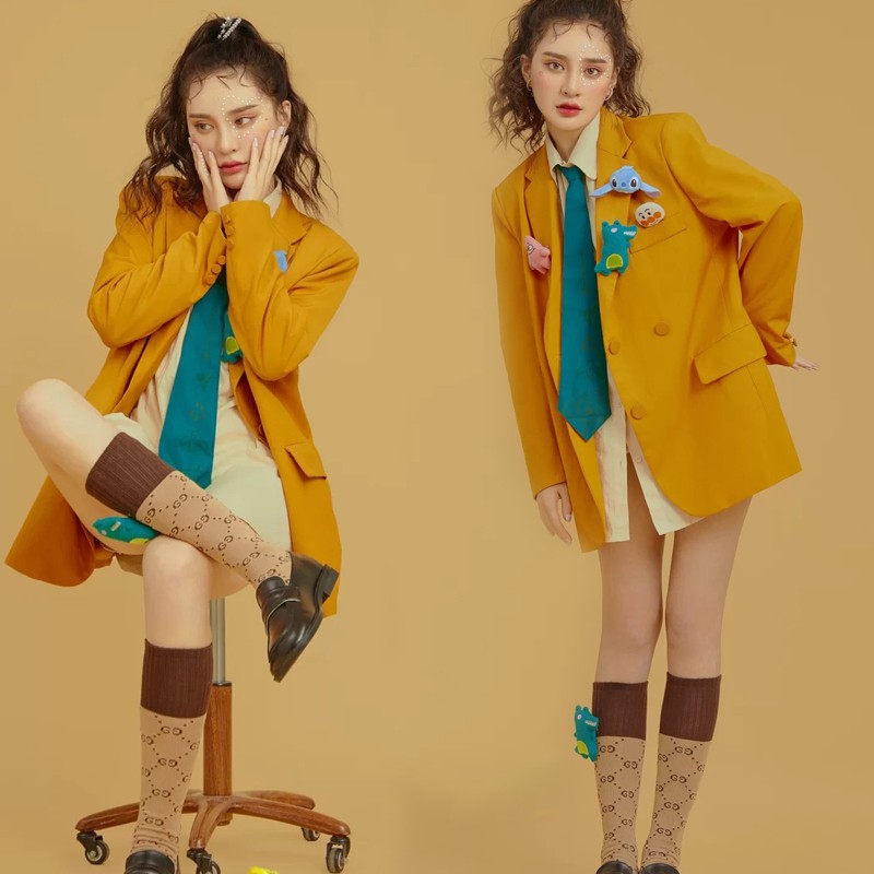 甜美学院风写真艺术摄影服