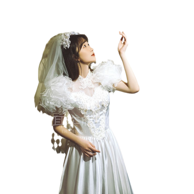 怀旧复古婚纱写真摄影里