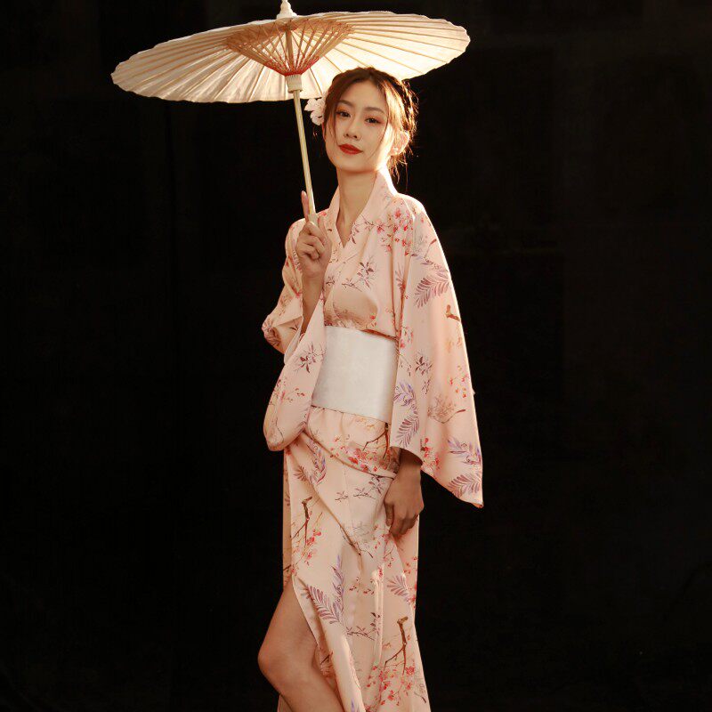 神明少女和服女改良中国风古装日式浴衣主题写真连衣裙剧本杀服装