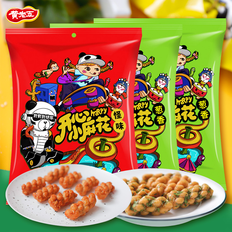 »ÆÀÏÎå´ÐÏãСÂ黨160g*2¹ÖζСÂ黨160gС´üµ¥¶À°ü×°ÍøºìÐÝÏÐÁãʳ