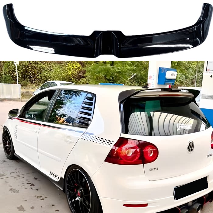 适用2004-2009款大众高尔夫5 Golf 5 MK5 GTI R32尾翼奥丁格款式图片
