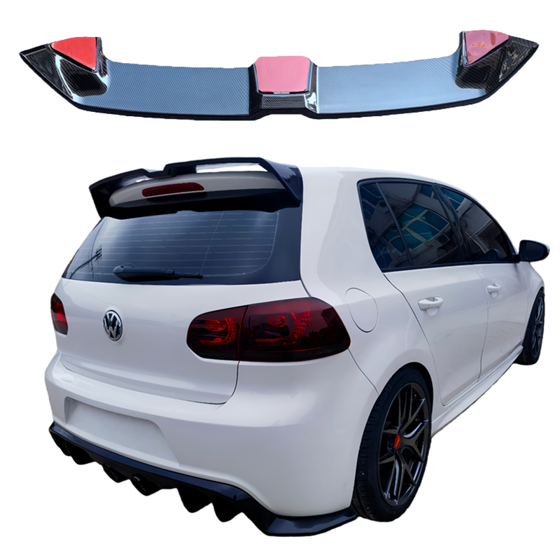 适用于2010-2013大众高尔夫6尾翼GOLF 6 MK6 GTI改装免打孔碳纤纹,汽车零部件/养护/美容/维保,尾翼/顶翼,淘宝优惠券,粉丝福利购,淘宝优惠卷