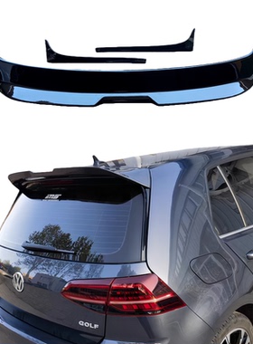 适用于2014-2020款大众高尔夫7/7.5二代奥丁格尾翼 Rline改装顶翼