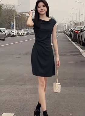 2026春季新款气质优雅法式收腰显瘦气质连衣裙女D4949
