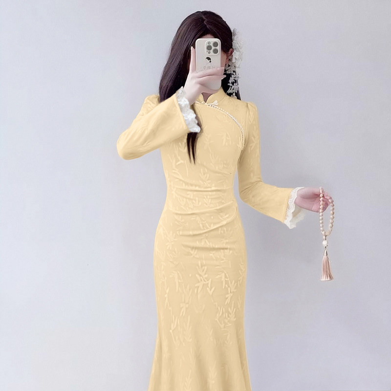 有里布2026春季新款女复古新中式国风气质连衣裙改良旗袍裙D4759,女装/女士精品,连衣裙,淘宝优惠券,粉丝福利购,淘宝优惠卷