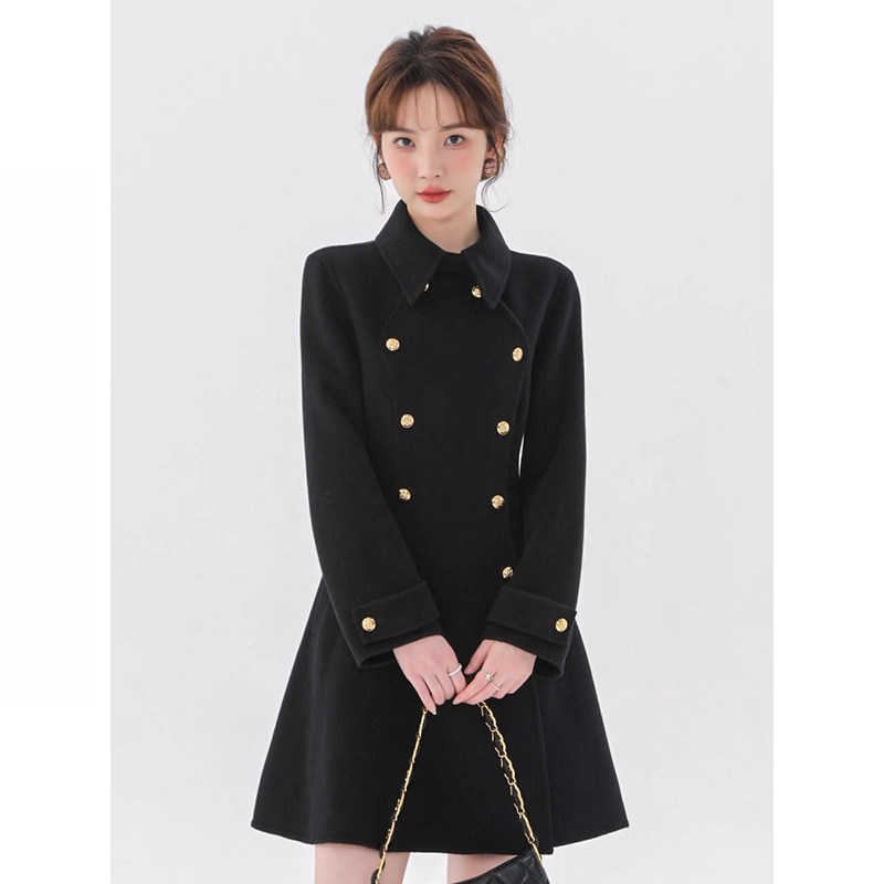 【有里布】小个子短款外套女秋冬2025新款富家千金感大衣LJ0079