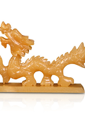 天然原石雕刻米黄玉玉雕玉器