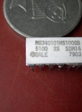 M8340101M5100GB 老电阻排 510欧 DALE