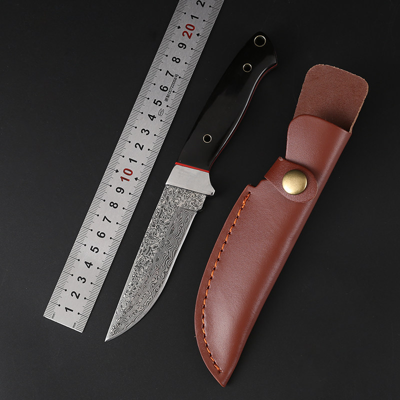 夜骑士刀具 手工锻打大马士革钢刀高硬度荒野求生防身刀战术小刀|ruв категории открытый/альпинизм/в поход/Поездки товаров, инструмент/многоцелевой инструмент, многоцелевой комбинированный инструмент - от Buy2taobao.com для оказания профессиональной услуги покупки агента Taobao