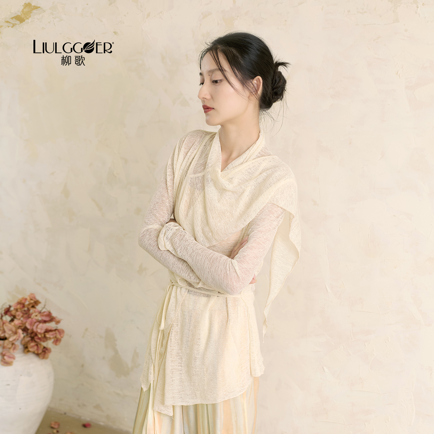 柳歌现代舞舞蹈服上衣女开衫