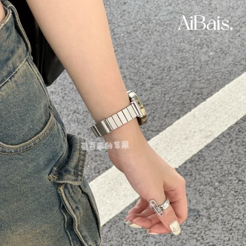 《金属卡扣》适用GT6华为gt5手表fit4表带gt4pro女watch5星光色女