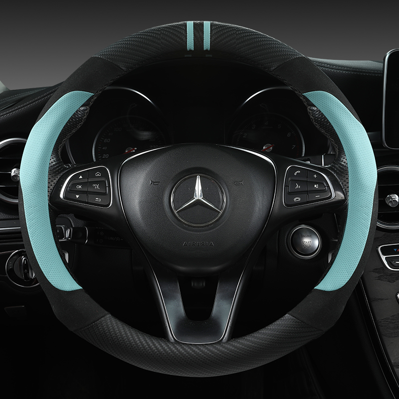 四季通用型方向盘套防滑舒适透气