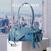 JTB重构法棍包.2026新款 丹宁牛仔包包小众斜挎女包时尚 手提腋下包