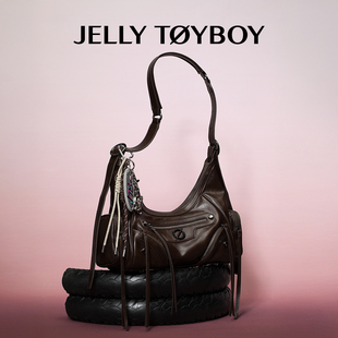大容量腋下單肩托特包女時(shí)尚 新品 JTB極光HOBO.新款 通勤斜挎包