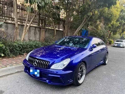 适用于奔驰W219CLS300 350汽车改装大包围前杠后杠叶子板尾翼中网