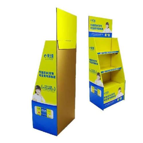 商超纸展架瓦楞纸展架纸货架展示架纸箱架纸展架纸展示架