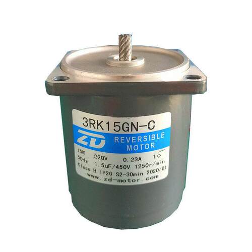 供应ZD中大15W定速电机3I15GN-C/3GN30齿轮交流速电机220V15W