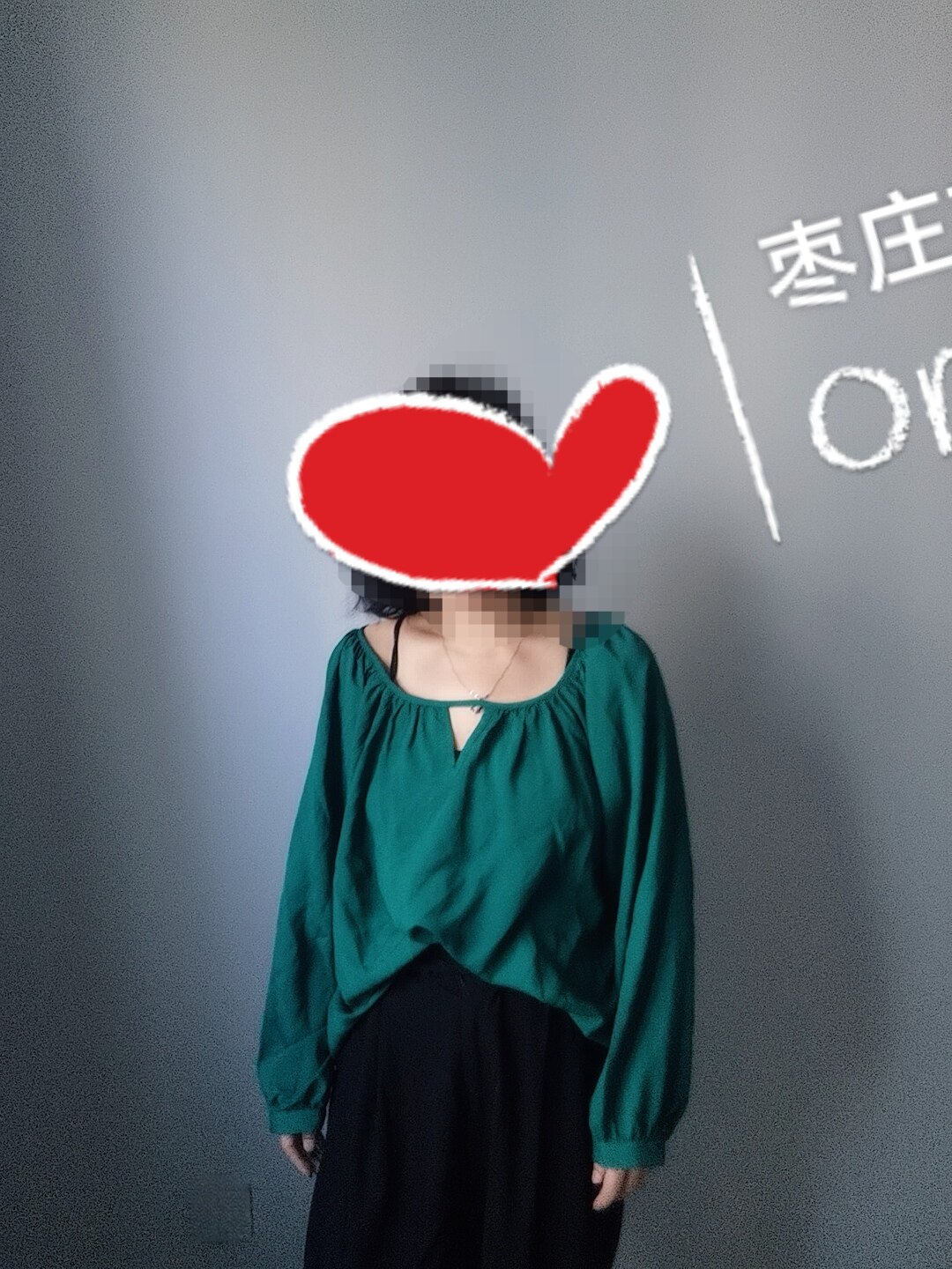 经典性感雪纺衫长袖上衣简约纯色衬衫小心机V字圆领大码宽松女装