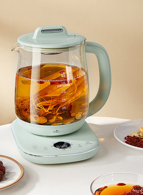 小熊YSH-B18P1养生壶煮茶壶电水壶花茶壶1.8L烧水壶316不锈钢保温