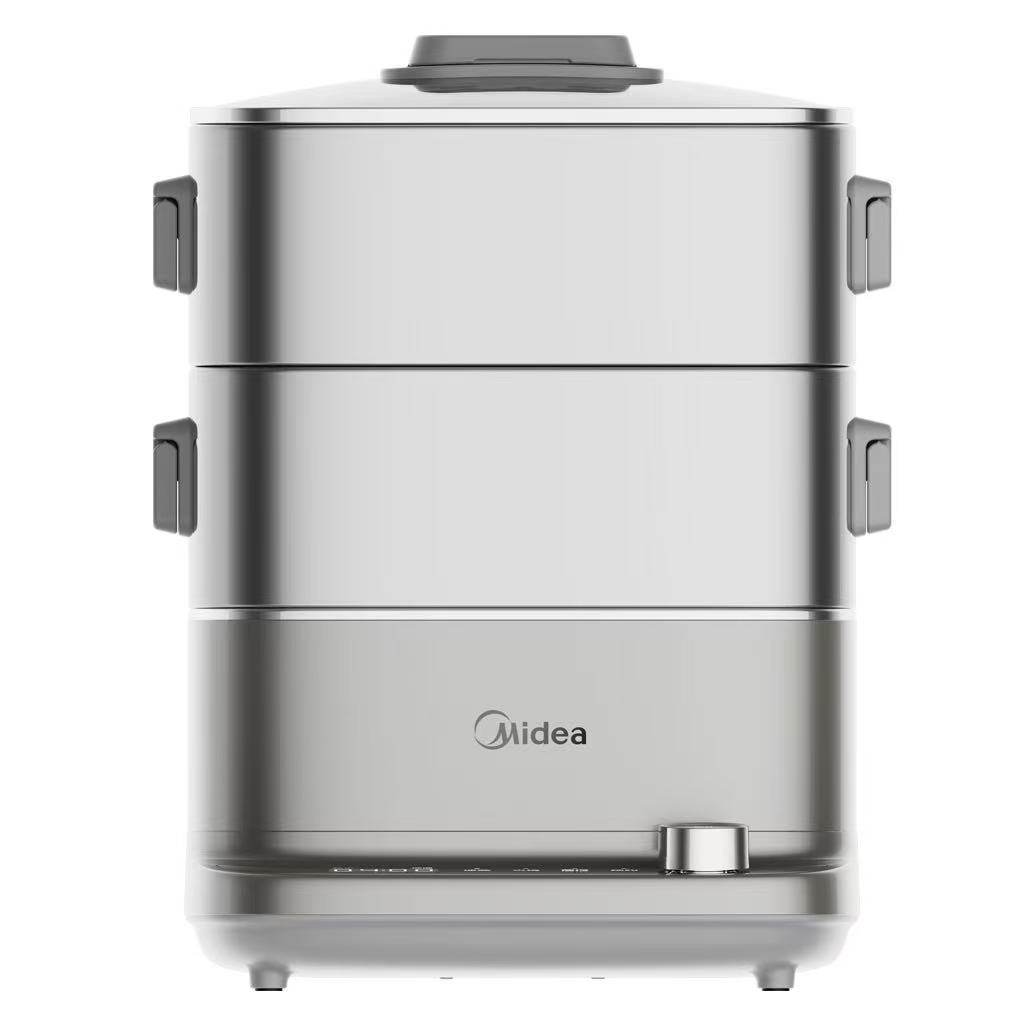 美的电蒸锅蒸煮一体分体式可拆洗3层大容量不锈钢蒸笼ZGC2323ZD88,厨房电器,电蒸锅/台式电蒸箱/肠粉机,淘宝优惠券,粉丝福利购,淘宝优惠卷