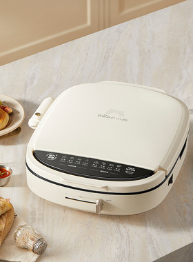 小熊电饼铛DBC-E17L2 烙饼锅家用加深烤盘三明治机电煎锅煎饼铛机