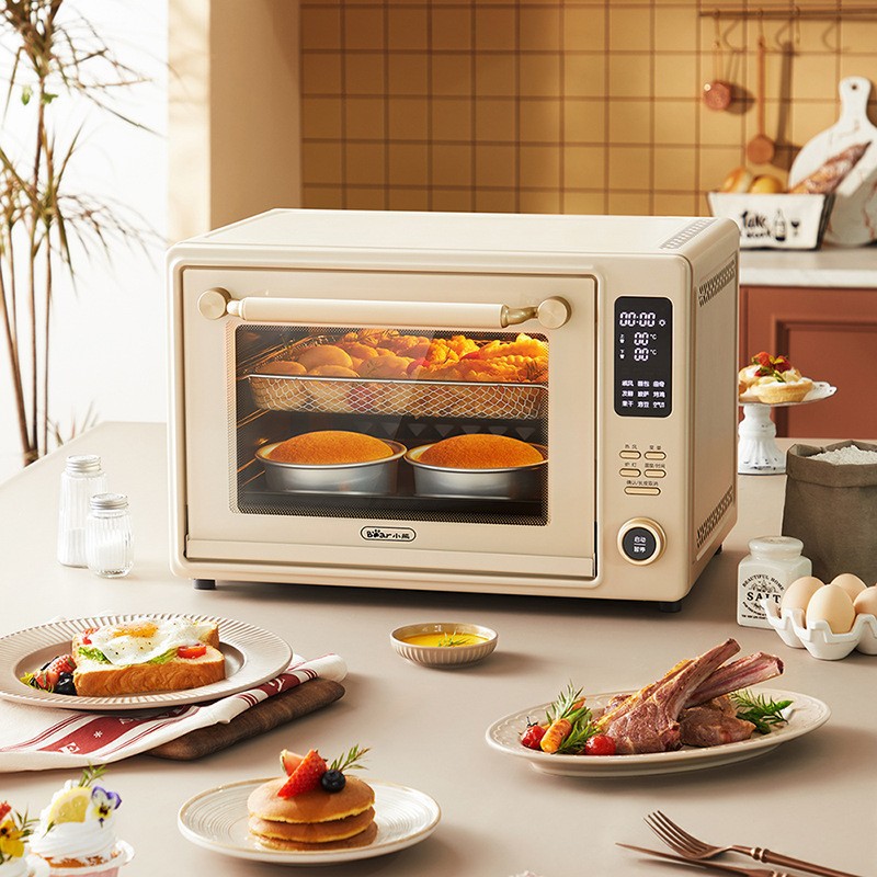 小熊电烤箱dkx-c40y3家用搪瓷风炉大容量专业多功能烘焙蛋糕