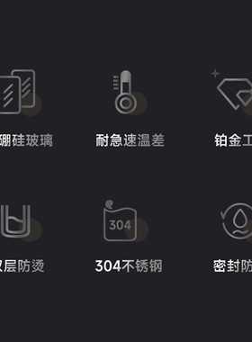 苏泊尔双层玻璃杯泡茶杯子耐热带过滤网车载办公室水杯 KCG38AZ10