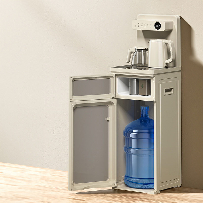 小熊智能茶吧机CBJ-F12K1家用客厅烧水壶办公室下置水桶饮水机