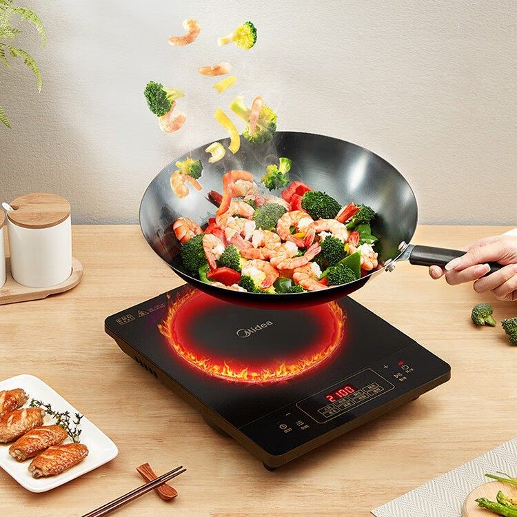 美的（Midea）电磁炉家用电陶炉 大功率家用电磁灶猛火RT21E0105