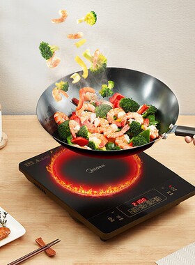 美的（Midea）电磁炉家用电陶炉 大功率家用电磁灶猛火RT21E0105