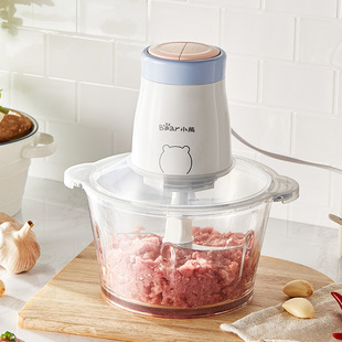 B02Q1绞肉机家用电动绞馅碎肉菜小型切碎机多功能 QSJ Bear 小熊