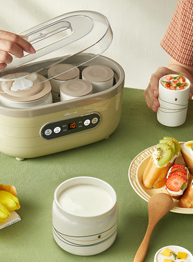 Bear/小熊酸奶机SNJ-C10P2家用全自动分杯米酒机酸奶发酵菌纳豆