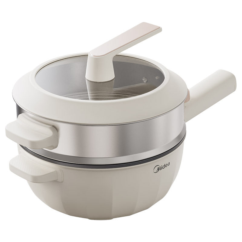 美的MC-HCG2572电炒锅一体式不粘锅宿舍小型多功能电煮锅炒菜锅,厨房电器,电炒锅,淘宝优惠券,粉丝福利购,淘宝优惠卷