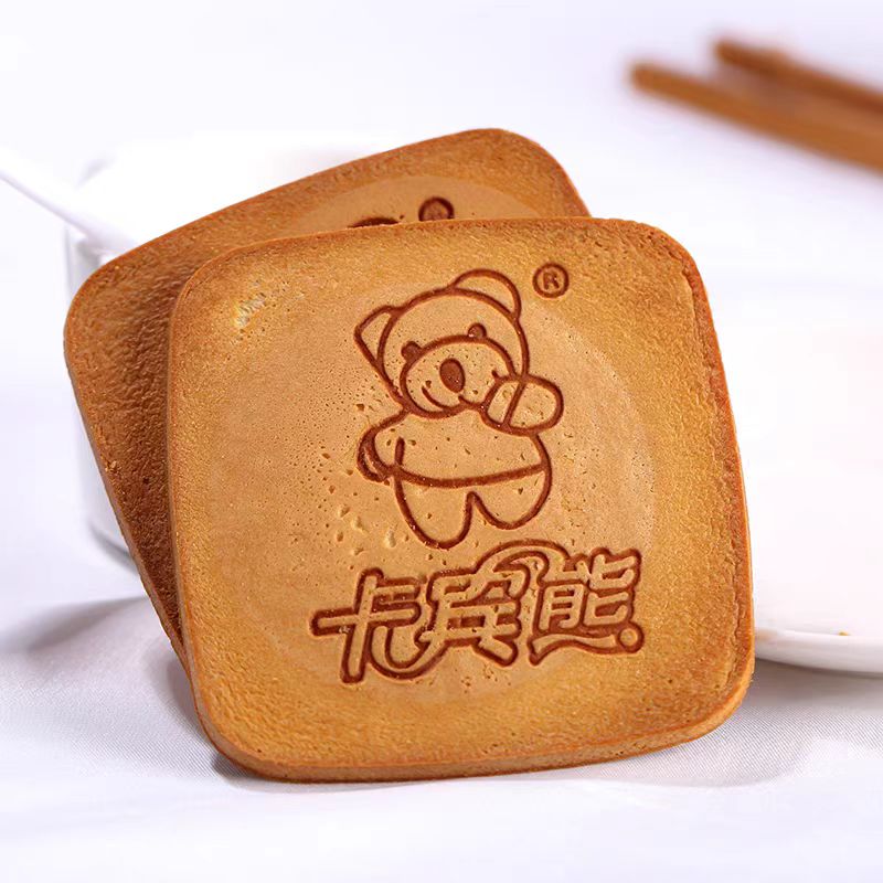 卡宾熊蜜松煎饼薄脆独立装饼干
