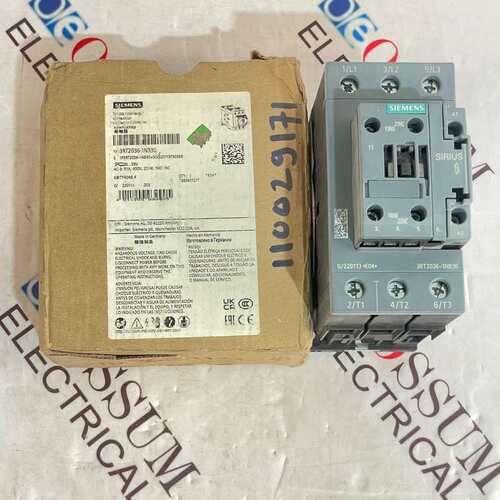 议价西门子 3RT2036-1NB30 接触器 20-33VDC可维修