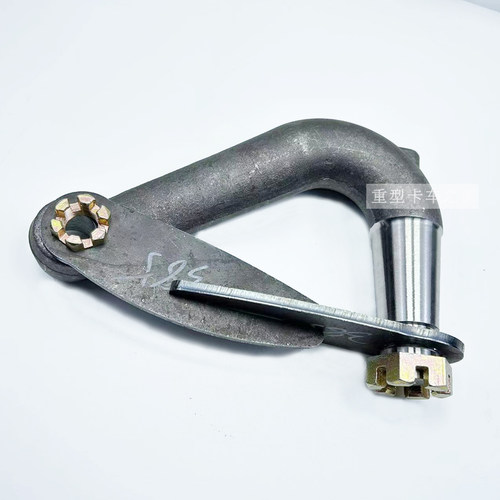 解放J6P转向节上弯臂加装固叉锁