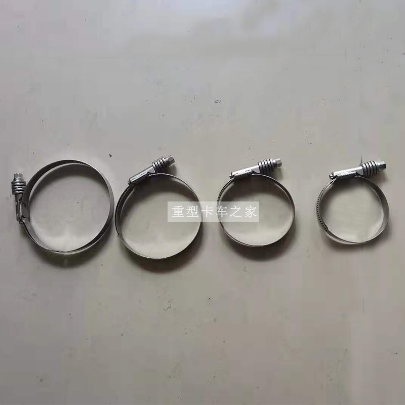 适用解放j6p冷器硅胶管卡子增压