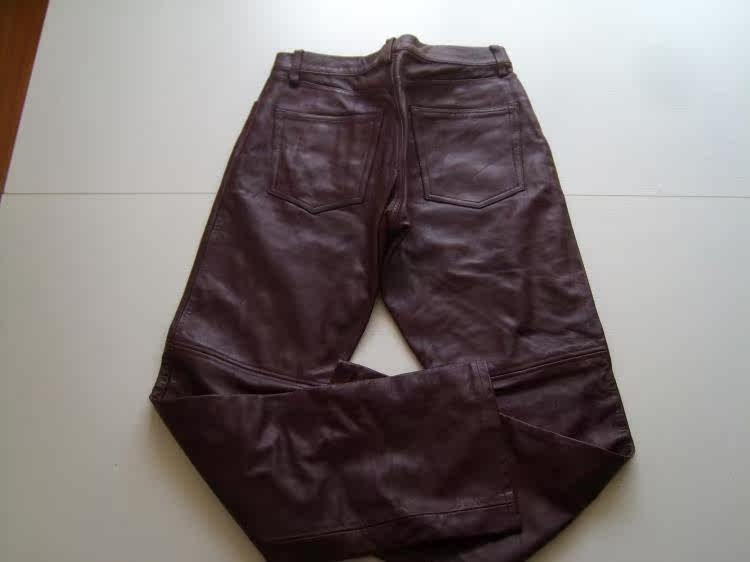 Pantalon cuir homme Première couche de cuir - Ref 1479456 Image 1