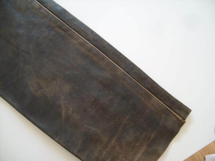 Pantalon cuir homme Première couche de cuir - Ref 1479597 Image 3