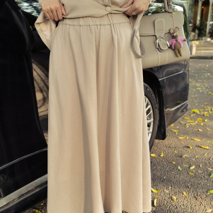 澳毛人字纹半裙