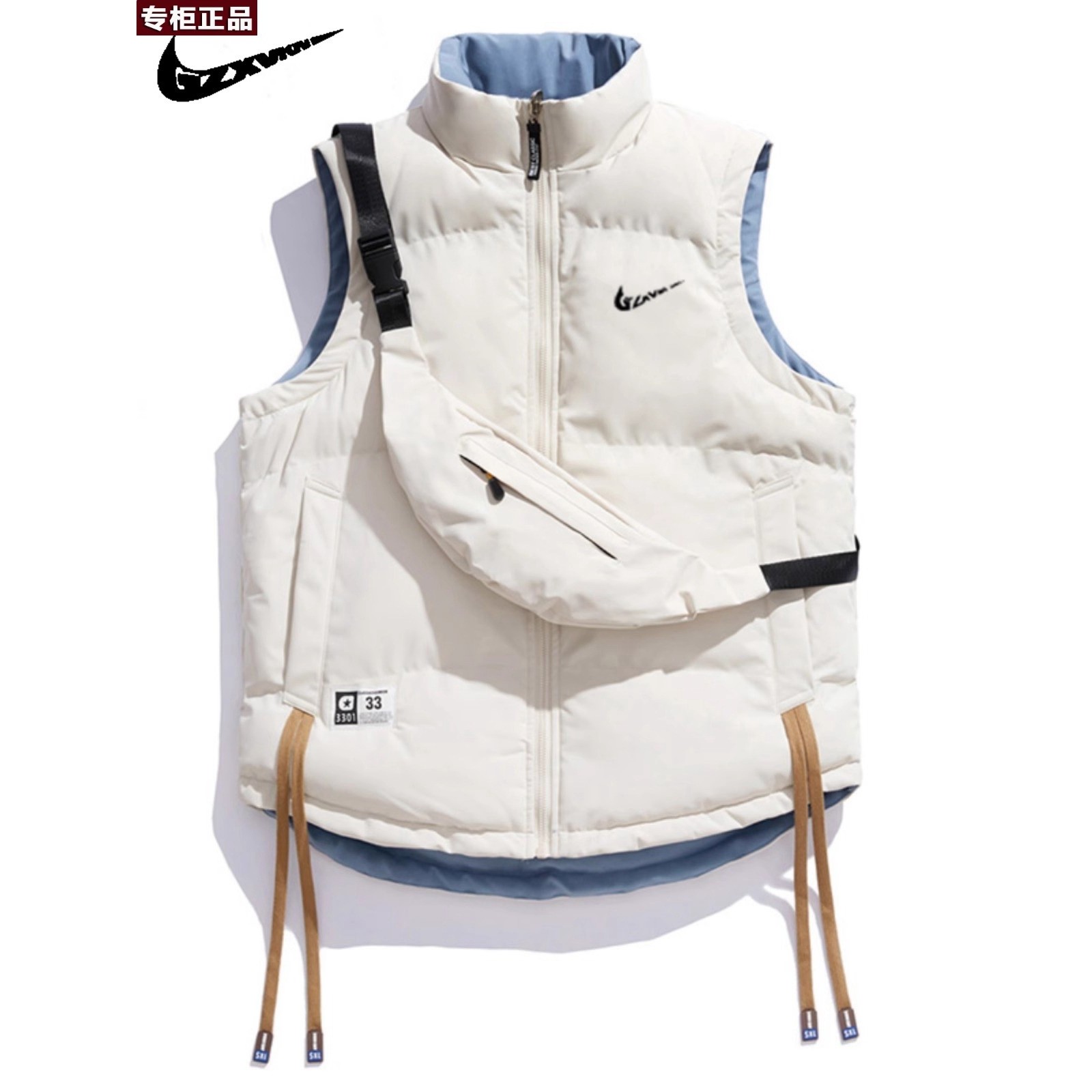 奥莱官网旗舰店唯品会秋冬潮牌羽绒棉马甲男生冬季背心坎肩保暖外,男装,常规马甲,淘宝优惠券,粉丝福利购,淘宝优惠卷