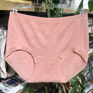 头柔软红色本命年 妈妈舒适高腰莫代尔三角短裤 俏织无缝内裤 女大码
