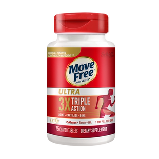 美国进口益节Move Free经典骨胶原小颗粒易吞服75粒