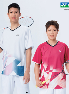 YONEX/尤尼克斯 110095BCR/210095BCR 25SS比赛系列男女款运动T恤