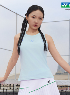 YONEX/尤尼克斯 215125TCR 25SS网球系列女款速干运动背心yy