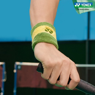 网球羽毛球运动吸汗护腕护具yy AC006055CR YONEX 尤尼克斯