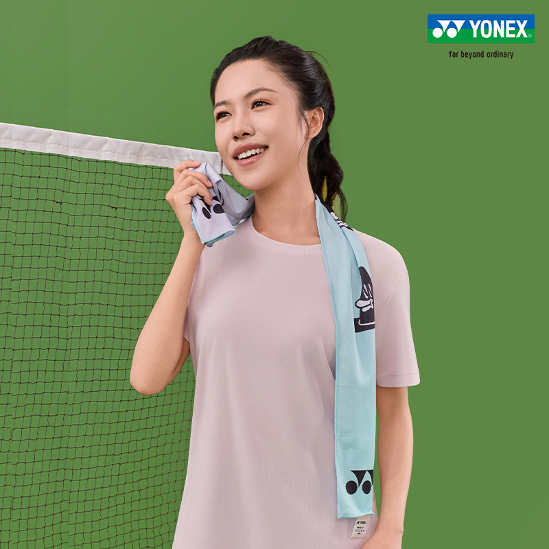 YONEX/尤尼克斯 AC002026CR/AC002036CR 凉感运动毛巾健身擦汗yy