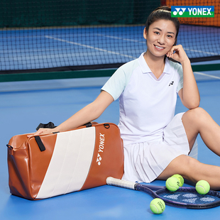 运动休闲球拍包大容量便携健身包yy BA343CR YONEX 尤尼克斯
