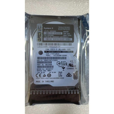 联想 X3650M5 X3550M5 00WG696 900G 10K 2.5 SAS 12G 服务器硬盘